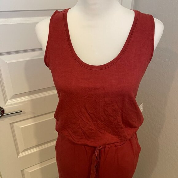 Daily/Ritual Jumpsuit in Terracotta Size XS, NWT (180) - Picture 2 of 9